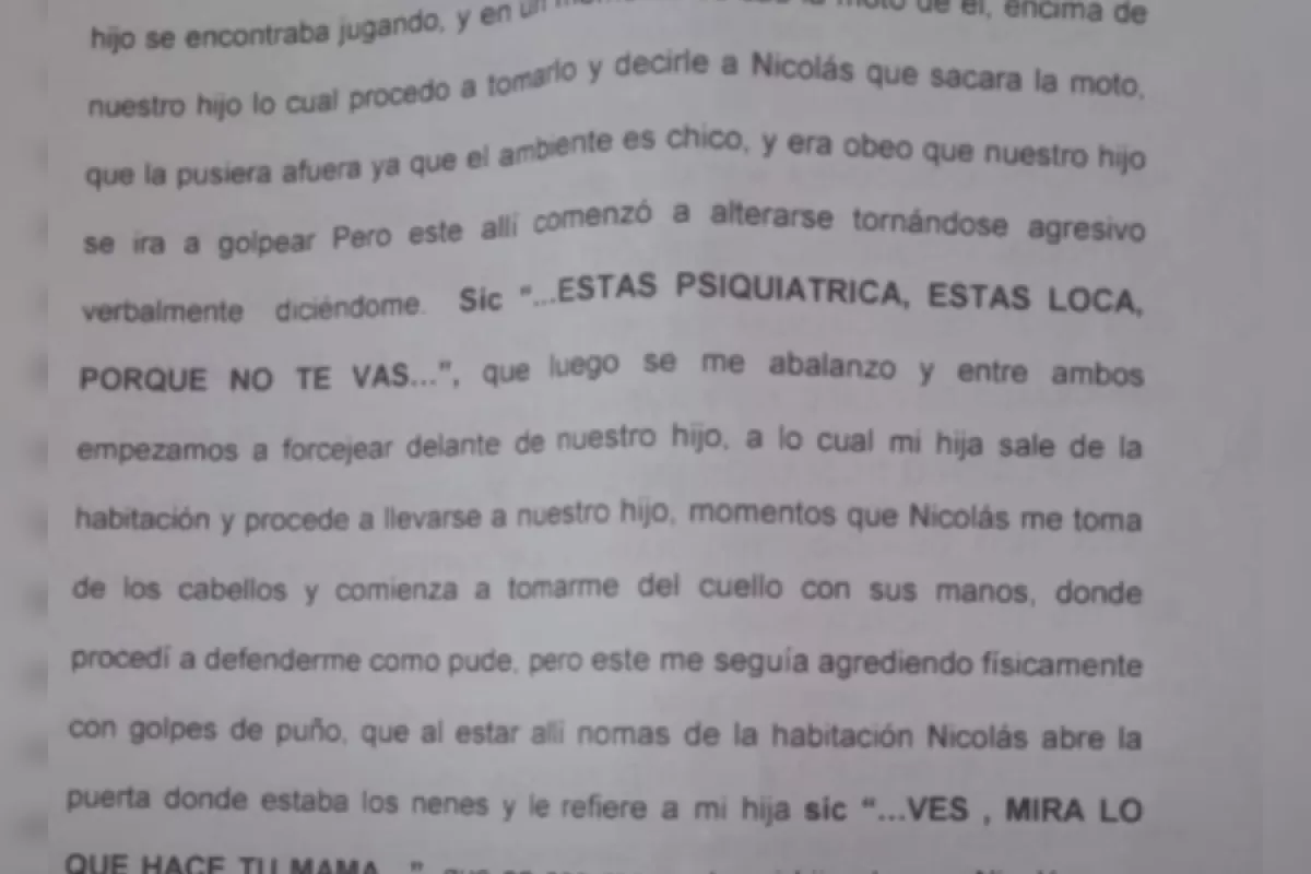 La Justicia analiza en Villa Gesell una causa por violencia familiar que involucra a una mujer y a sus hijos