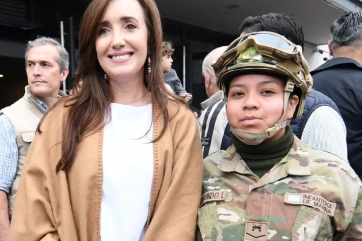 La nacionalista Villarruel recorri&oacute; la Feria ARMAS 2026 y respald&oacute; a sectores de la industria y actividades al aire libre