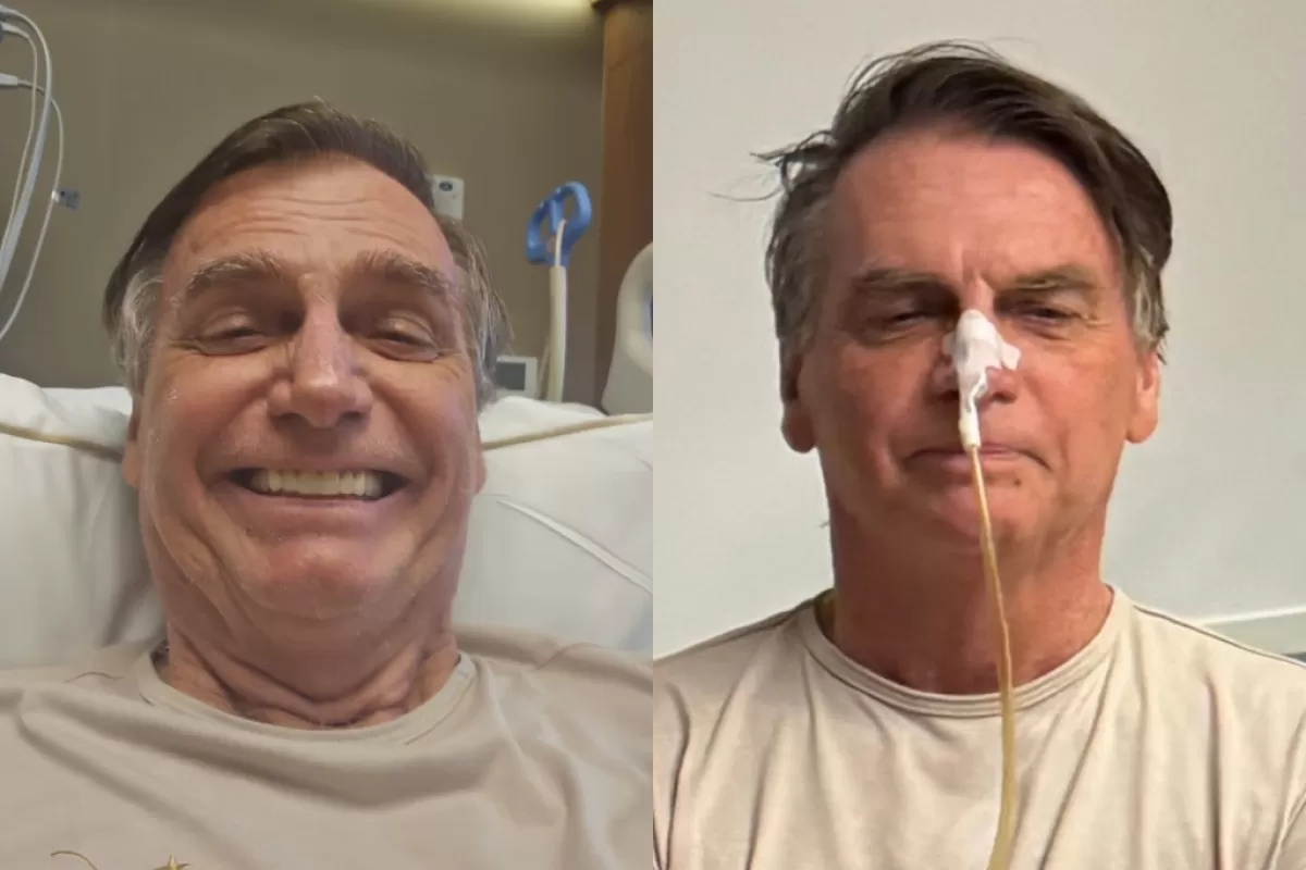 VIDEO | El nacionalista Bolsonaro evoluciona favorablemente, pero sigue en la UCI y pide amnistía para golpistas