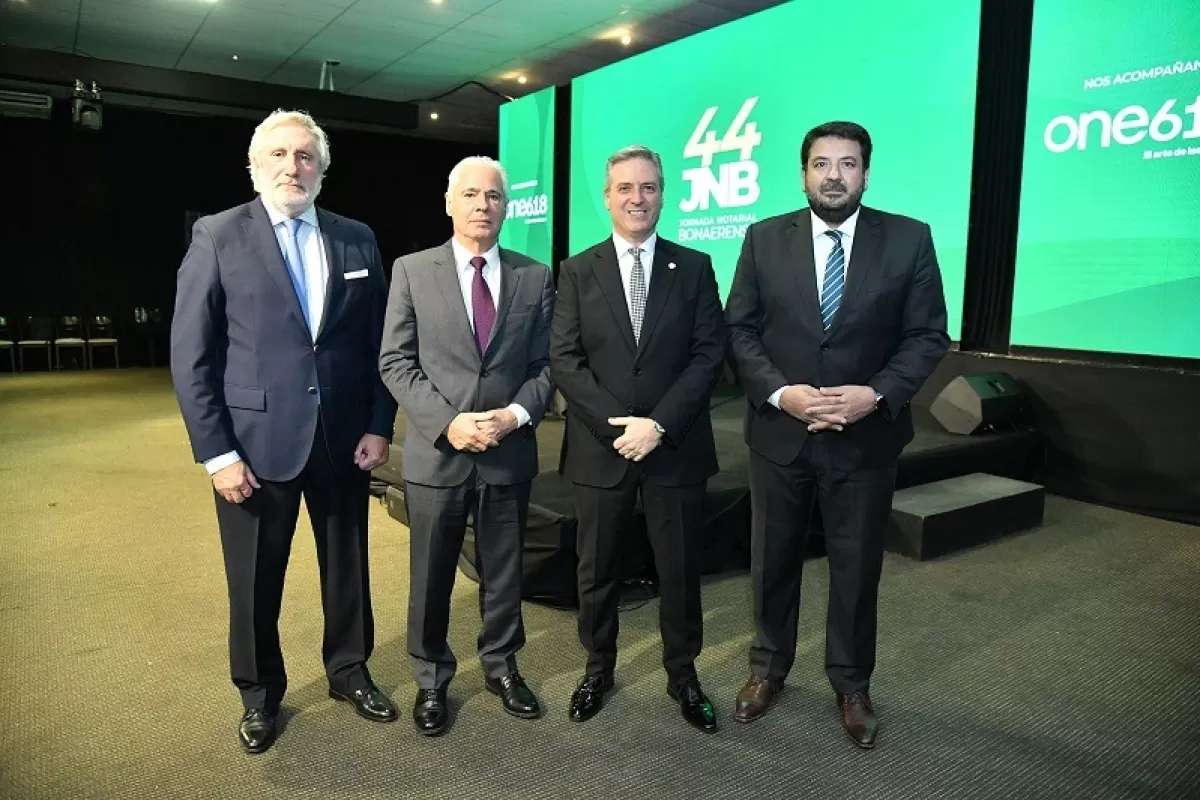 La estructura judicial de Buenos Aires se mostr&oacute; alineada con el notariado en la apertura de una jornada masiva