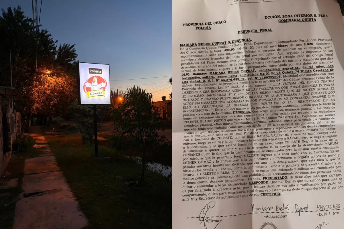 En Chaco, reclamar lo propio puede costar caro: comerciante fue brutalmente agredida por deudoras