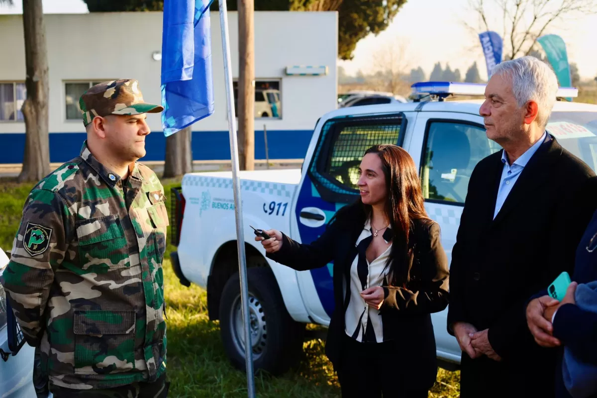 Refuerzan la seguridad de El Peligro, Abasto y Etcheverry con móviles y efectivos para el Comando de Patrullas Rural