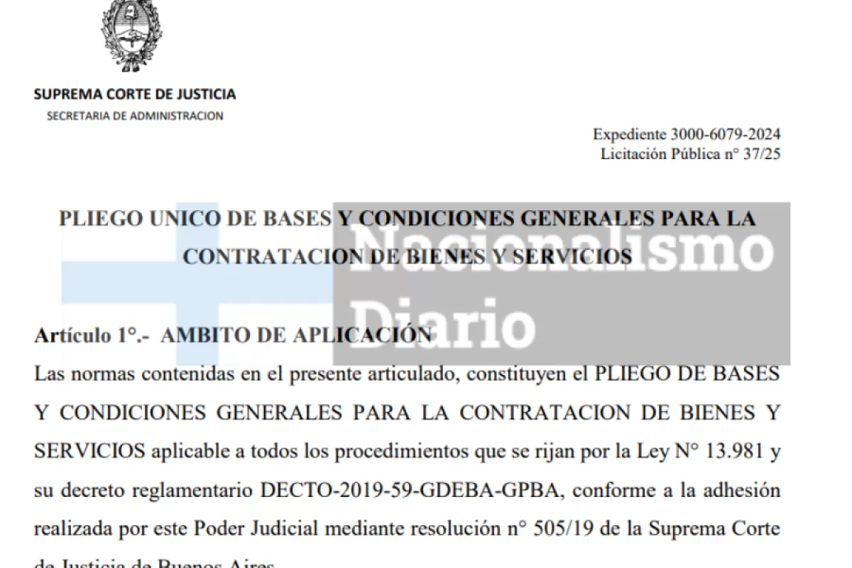 Axel Kicillof autoriz&oacute; 200 millones para mobiliario de la Suprema Corte bonaerense mientras vecinos reclaman cloacas, calles y hospitales en mal estado