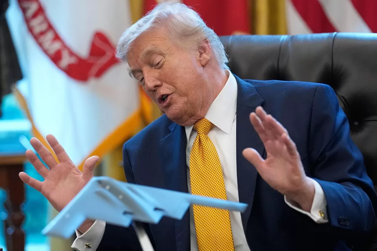 Donald Trump, el nacionalista, presiona a la OTAN y anticipa un r&aacute;pido final de la guerra con Ir&aacute;n