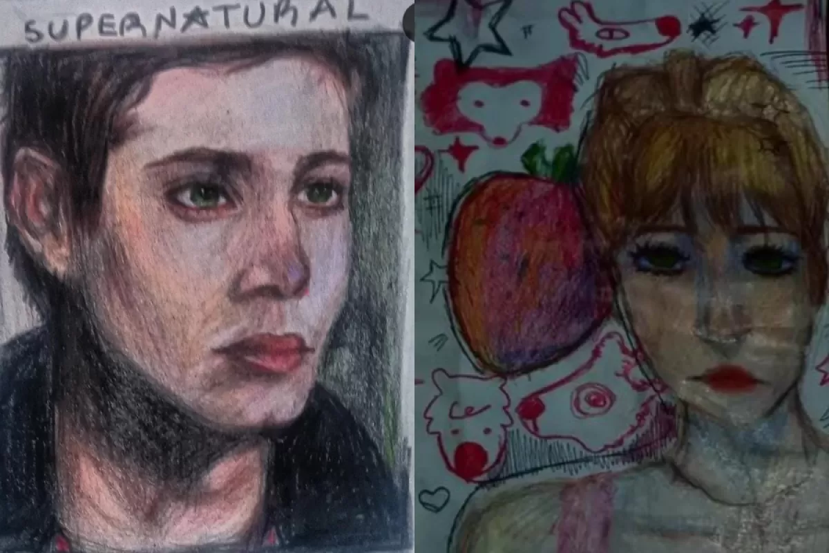 M&iacute;a Ayel&eacute;n Brusco cuenta c&oacute;mo empez&oacute; a dibujar desde ni&ntilde;a y qu&eacute; busca expresar con su arte