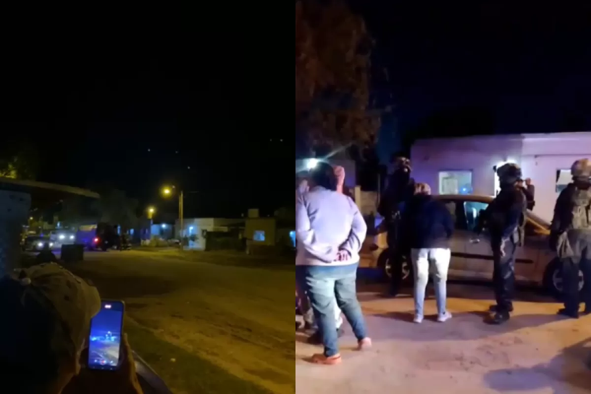 En Chascomús, un allanamiento se convirtió en una batalla entre policías y vecinos
