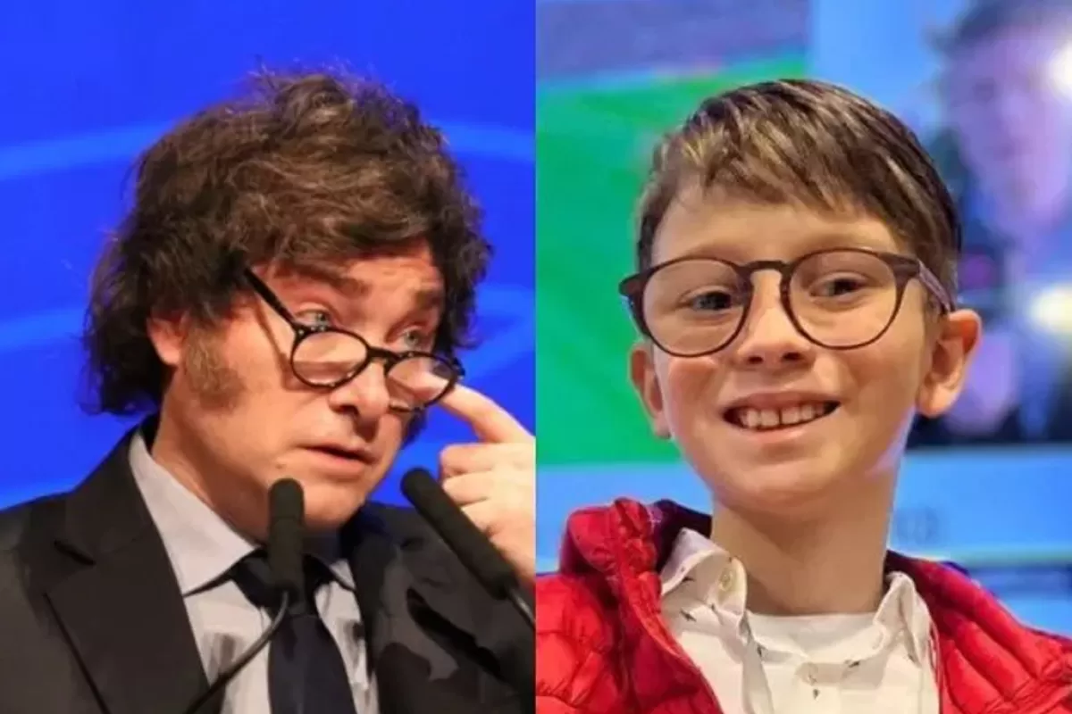Javier Milei en el ojo de la tormenta por críticas a Ian Moche, joven activista autista de 12 años