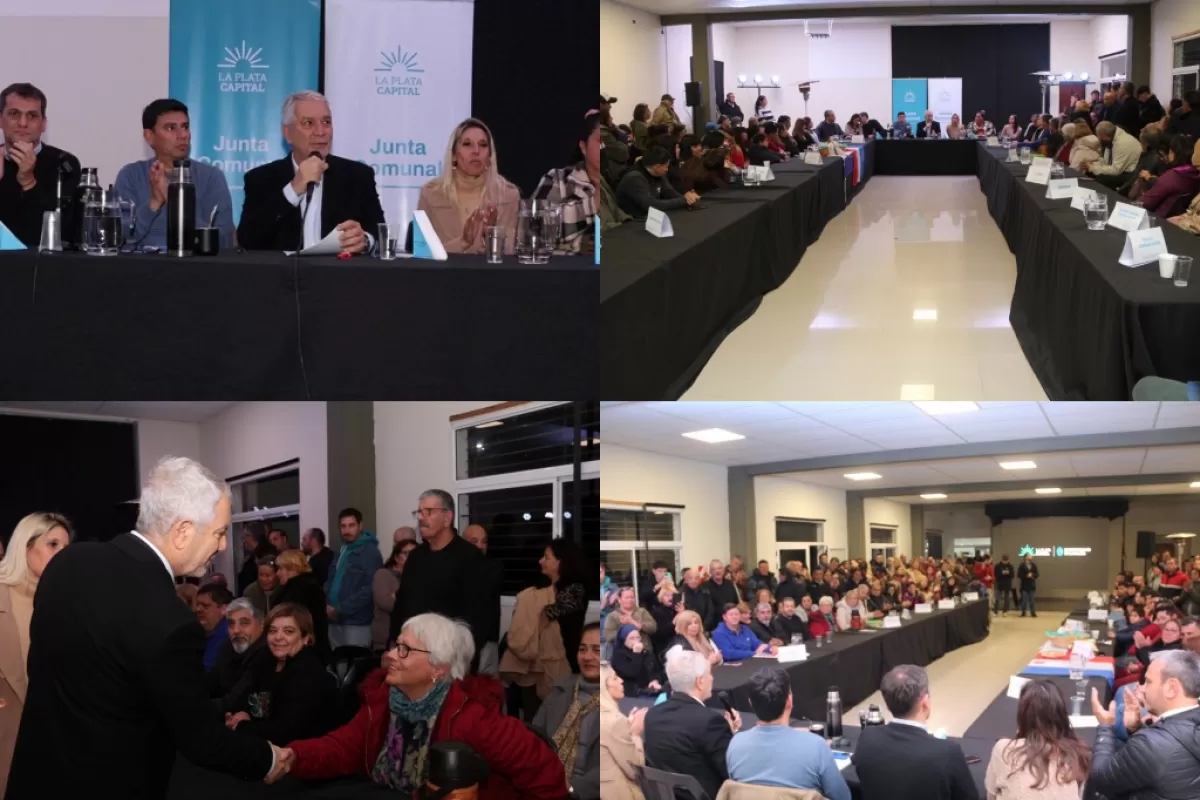 La Plata: se conformó la Junta Comunal de El Rincón y Alak anunció numerosas obras