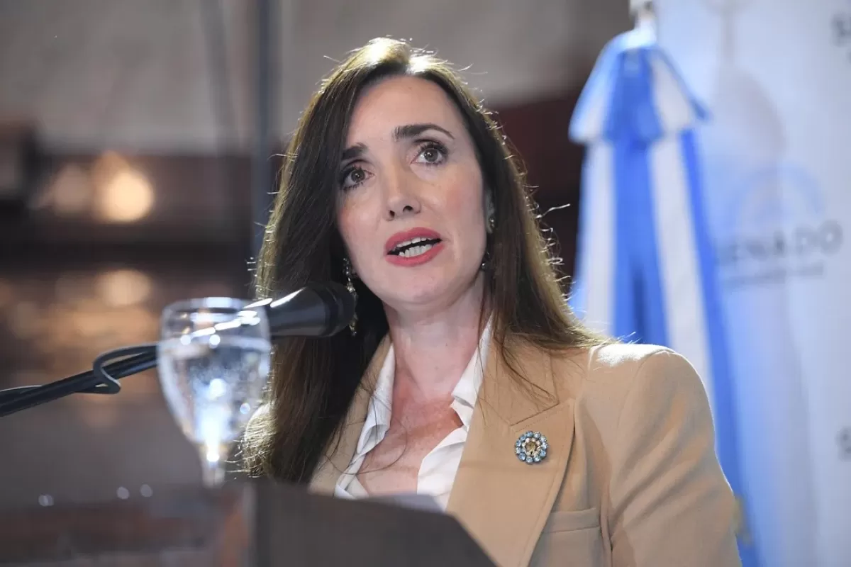 La nacionalista Victoria Villarruel, en el centro de una sesi&oacute;n clave que puede definir el futuro del oficialismo