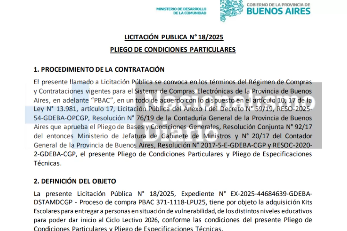 La gesti&oacute;n de Axel Kicillof destina m&aacute;s de tres mil millones de pesos a materiales escolares con imagen gubernamental
