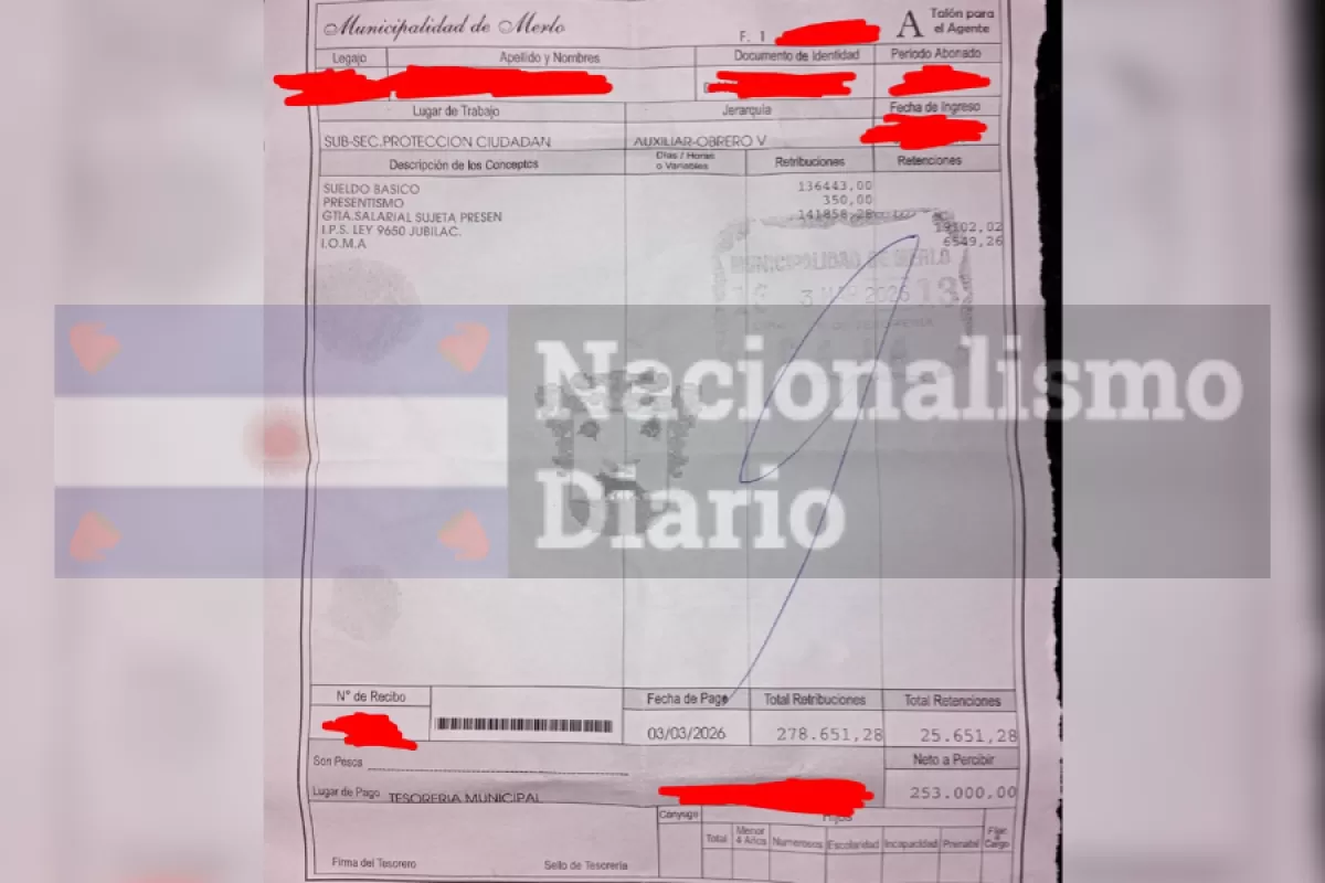 La bronca explot&oacute; en Merlo luego del anuncio salarial que dej&oacute; a municipales al borde de la indigencia