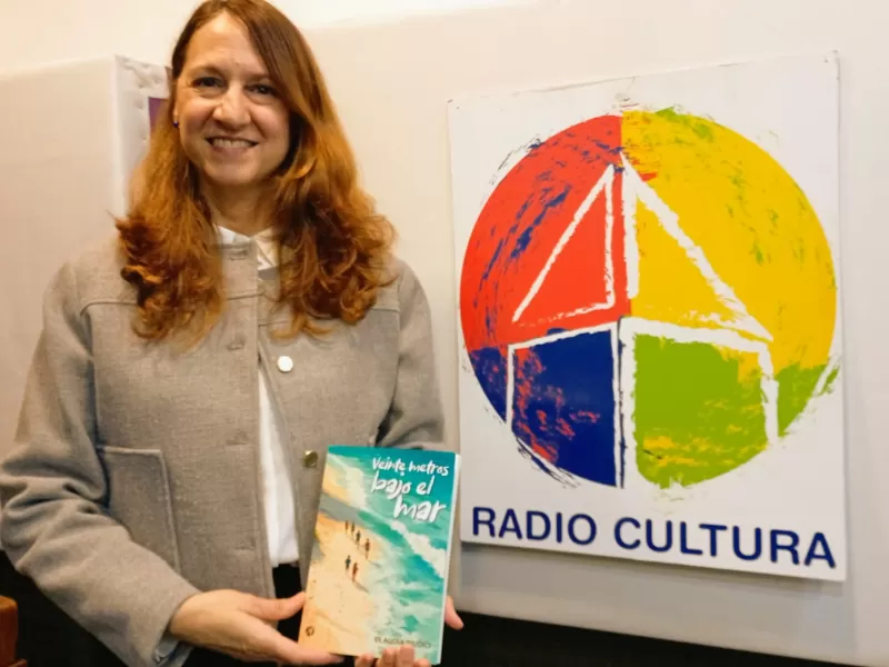 Claudia Giudici presenta Veinte metros bajo el mar, su novela ambientada en una regata en Brasil