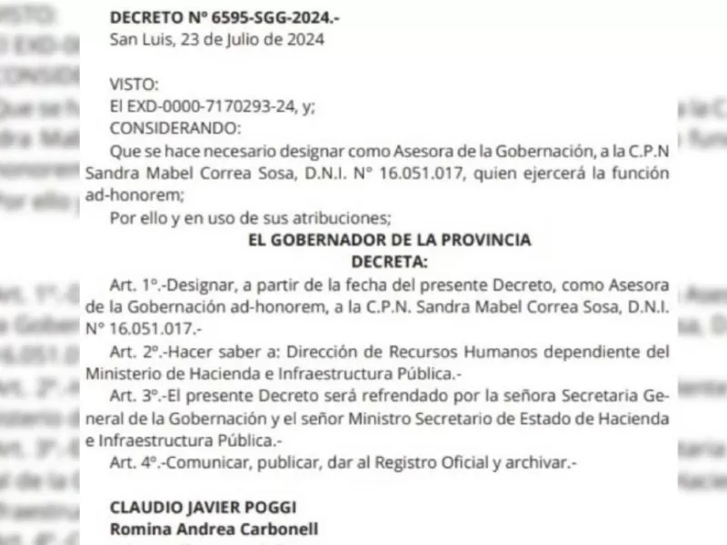 Claudio Poggi usó un avión y custodia del Estado para ver una obra con su esposa