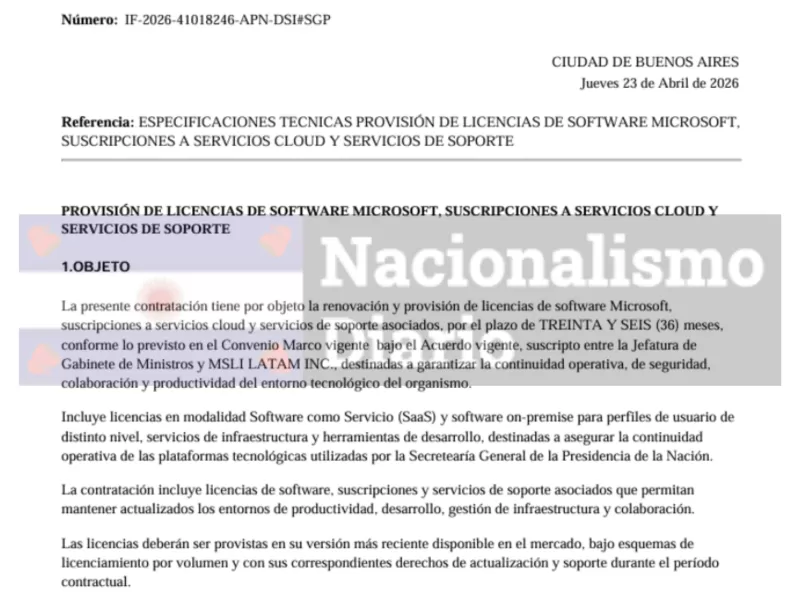 Karina Milei reforz&oacute; su oficina con casi 900 mil d&oacute;lares mientras el Gobierno reclama sacrificios a jubilados y universidades