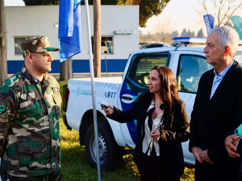 Refuerzan la seguridad de El Peligro, Abasto y Etcheverry con móviles y efectivos para el Comando de Patrullas Rural