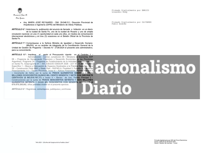VIDEO | Santa Fe: en la provincia de los narcos, Pullaro va a gastar 3 mil millones de pesos en una pista de skate