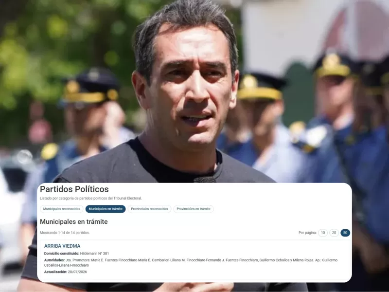 R&iacute;o Negro pone en duda la reelecci&oacute;n de Marcos Castro y el intendente busca refugio fuera de Juntos