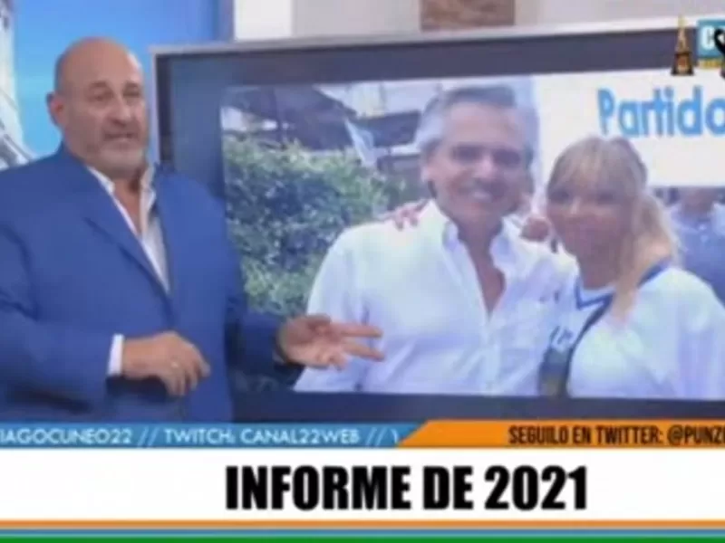¡El nacionalista Cúneo expuso a la amante que comparten Alberto Fernández y Javier Milei!