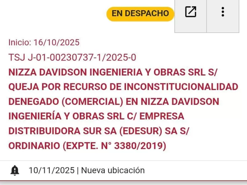 El Caso Nizza Davidson impulsa al TSJ a revisar la constitucionalidad de limitar la indexación