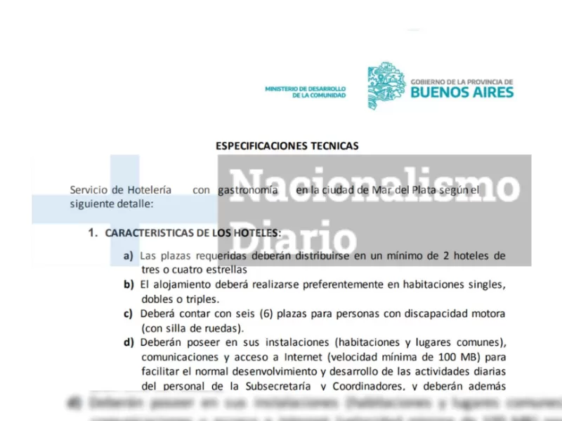 Axel Kicillof autorizó en Buenos Aires más de mil millones para estadía y gastronomía en los Juegos Bonaerenses