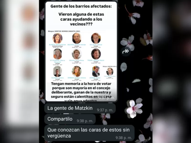 Zárate: denuncian favores políticos en el Concejo a cambio de votos