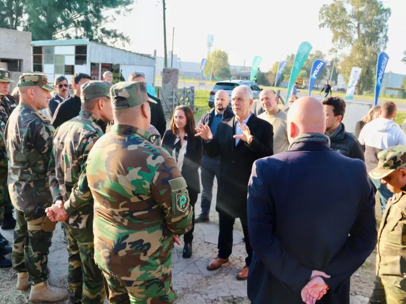 Refuerzan la seguridad de El Peligro, Abasto y Etcheverry con móviles y efectivos para el Comando de Patrullas Rural