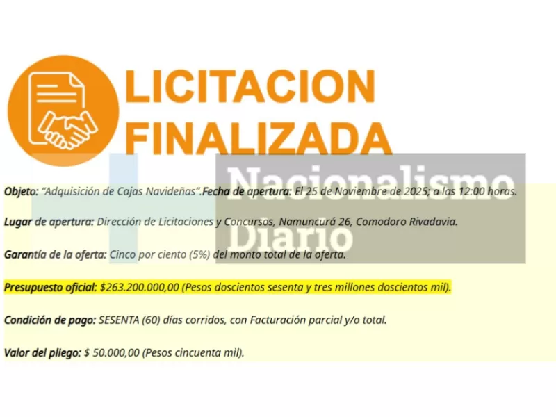 Mientras se habla de ajuste, intendentes autorizaron millonarias compras para celebraciones de fin de a&ntilde;o