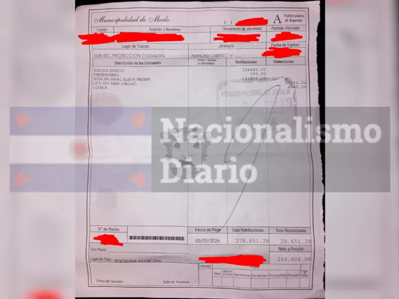 La bronca explot&oacute; en Merlo luego del anuncio salarial que dej&oacute; a municipales al borde de la indigencia
