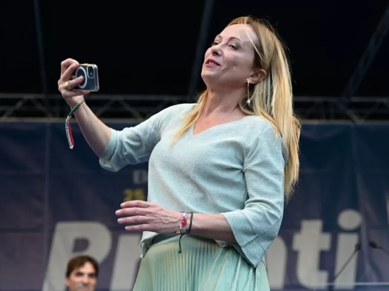 Giorgia Meloni, la nacionalista, denunci&oacute; una &ldquo;operaci&oacute;n medi&aacute;tica&rdquo; para vincularla con la mafia