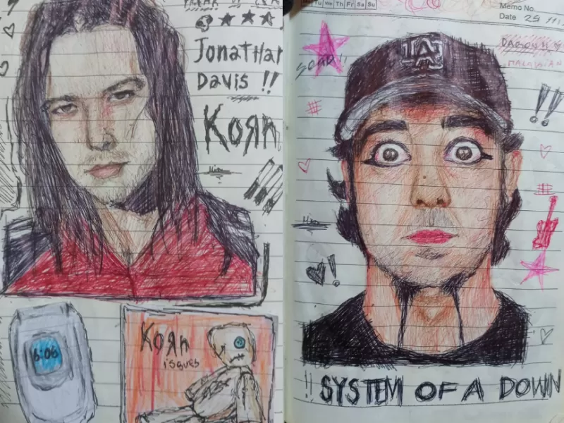 Mía Ayelén Brusco cuenta cómo empezó a dibujar desde niña y qué busca expresar con su arte