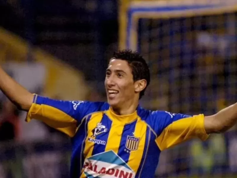 Di María es parte de un proyecto que une fútbol y política en Rosario Central