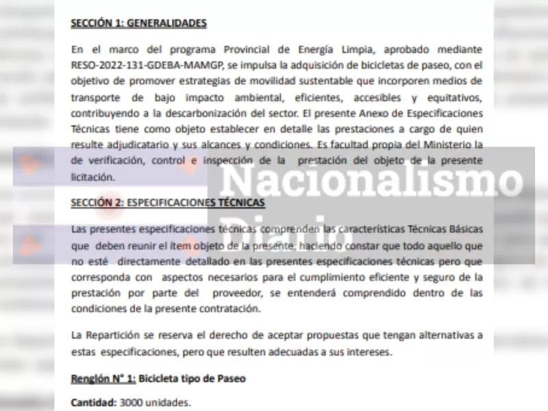 Axel Kicillof desembolsar&aacute; 978 millones de pesos en 3.000 bicicletas pese a la seguidilla de asesinatos en la Provincia