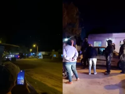 En Chascomús, un allanamiento se convirtió en una batalla entre policías y vecinos